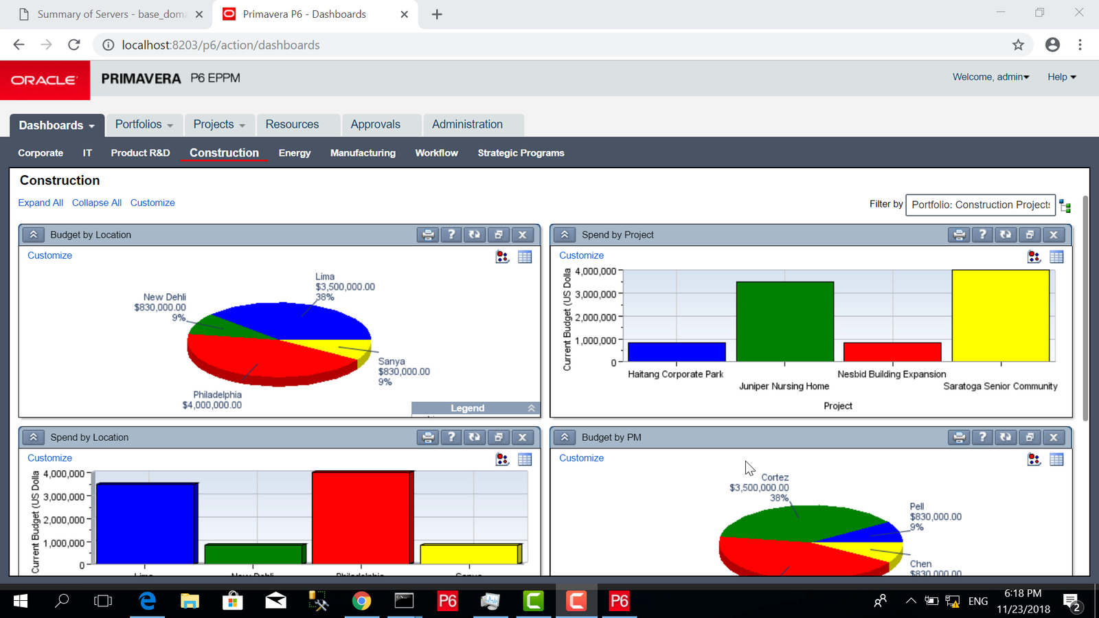 Elite Services: Primavera P6 EPPM in a Laptop